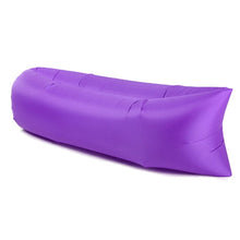 Load image into Gallery viewer, HooRu Inflatable Sofa Beach Camping Sleeping Air Sofa Lightweight Portable Folding Lazy Lounger Bed for Travel Picnic Outdoor