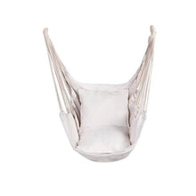 Load image into Gallery viewer, Outdoor leisure swing chair indoor rocking chair hammock Swing Chair Seat Travel Camping Hammock Garden Hang Chair Swinging