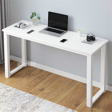 Load image into Gallery viewer, B2783 80/100/120/140cm Modern Manmade Board Steel Frame Office Computer Table Household Economical Large Desktop Study Desk
