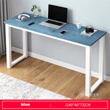 Load image into Gallery viewer, B2783 80/100/120/140cm Modern Manmade Board Steel Frame Office Computer Table Household Economical Large Desktop Study Desk

