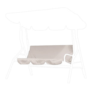 Courtyard Garden Swing Hammock 3-Seat Cover Waterproof Outdoor Garden Courtyard Protection Swing Seat Cover Accessories