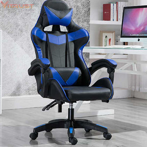 Computer Chair High Back Gaming Chairs of Professional Racing Style Comfortable Gamer Chair with Footrest and Headrest