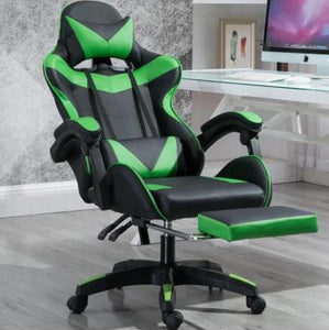 Computer Chair High Back Gaming Chairs of Professional Racing Style Comfortable Gamer Chair with Footrest and Headrest