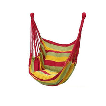 Load image into Gallery viewer, Outdoor leisure swing chair indoor rocking chair hammock  Swing Chair Seat Travel Camping Hammock Garden Hang Chair Swinging
