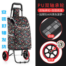 Load image into Gallery viewer, Trolley cart elderly Stairs shopping cart on Wheels Woman shopping basket large Household shopping bags Trolley Trailer foldable
