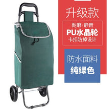Load image into Gallery viewer, Trolley cart elderly Stairs shopping cart on Wheels Woman shopping basket large Household shopping bags Trolley Trailer foldable
